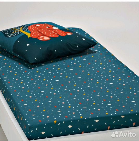 Кпб 1,5 сп. La Redoute простынь на резинке