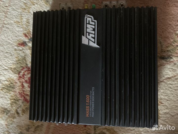 Колонки и усилитель