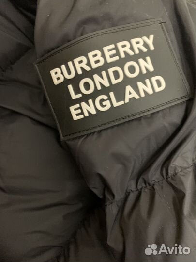 Пуховик мужской burberry