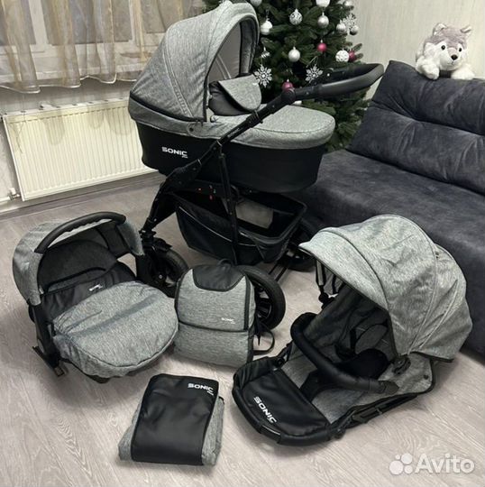 Коляска verdi sonic plus 3 в 1