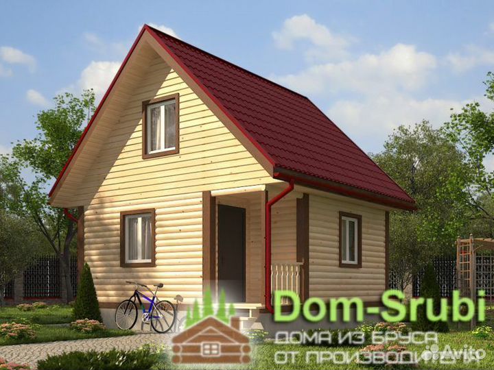 Мантурово. Хорошая надёжная Баня из бруса Б-15 6х6