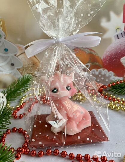 Дракон из мыла. Подарок на новый год