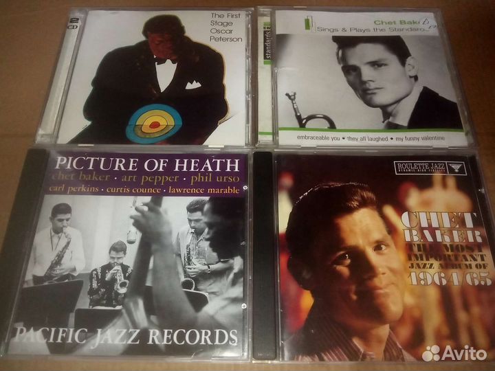 John Coltrane, Chet Baker, Bill Evans.Jazz, CD