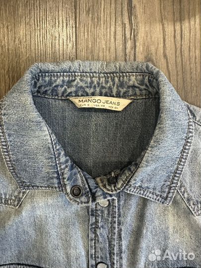 Рубашка джинсовая