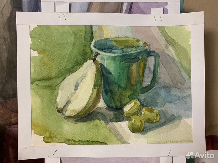 Этюды акварелью