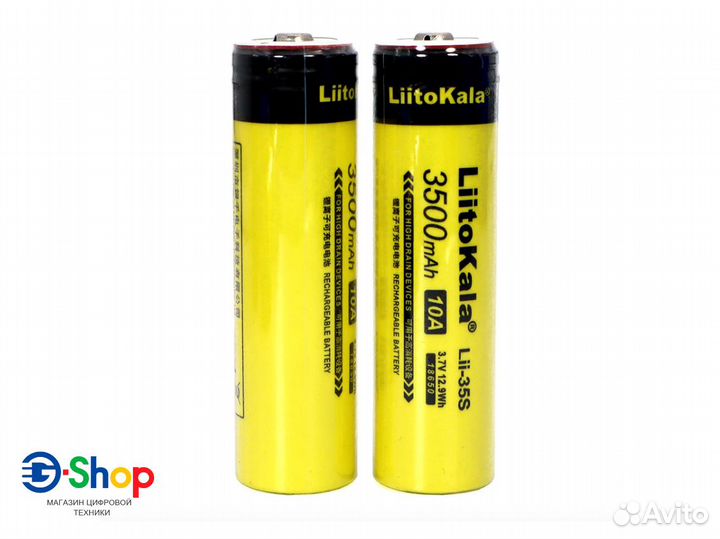 Аккумулятор LiitoKala Lii-35S 18650 10A 3500mAh