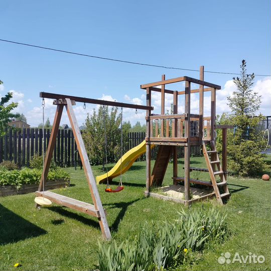 Детский спортивный комплекс уличный бу