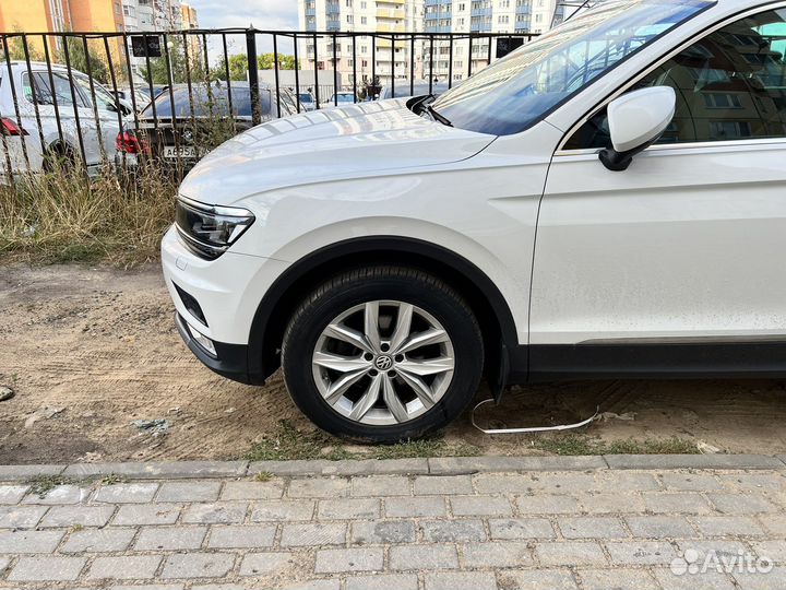 Новые литые диски R17 на Volkswagen Tiguan