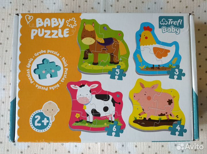 Пазл Trefi baby животные