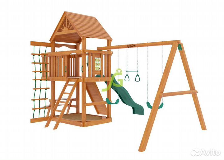 Игровая детская площадка Шато (Дерево)