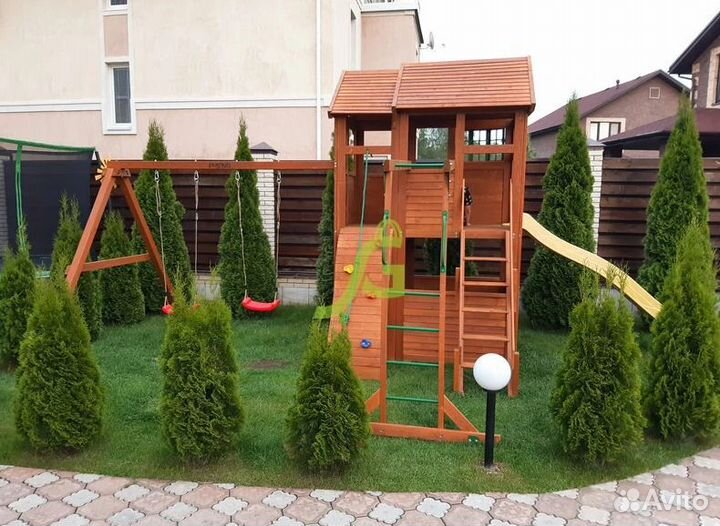 Игровой комплекс Клубный домик 2 с рукоходом