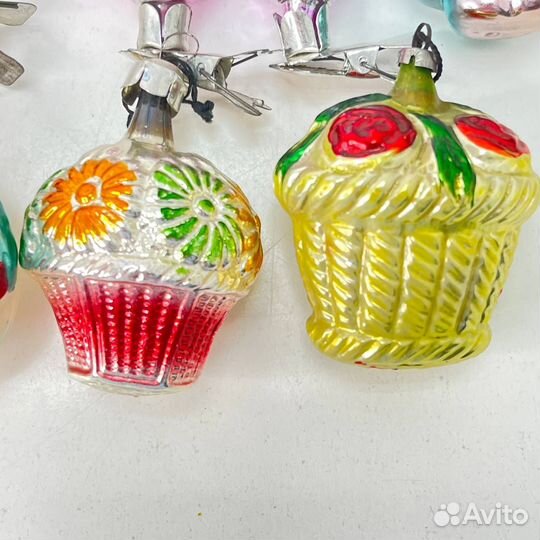 Елочные игрушки СССР