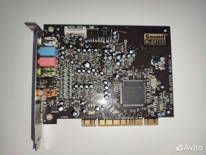 Звуковая карта creative sound blaster audigy 4
