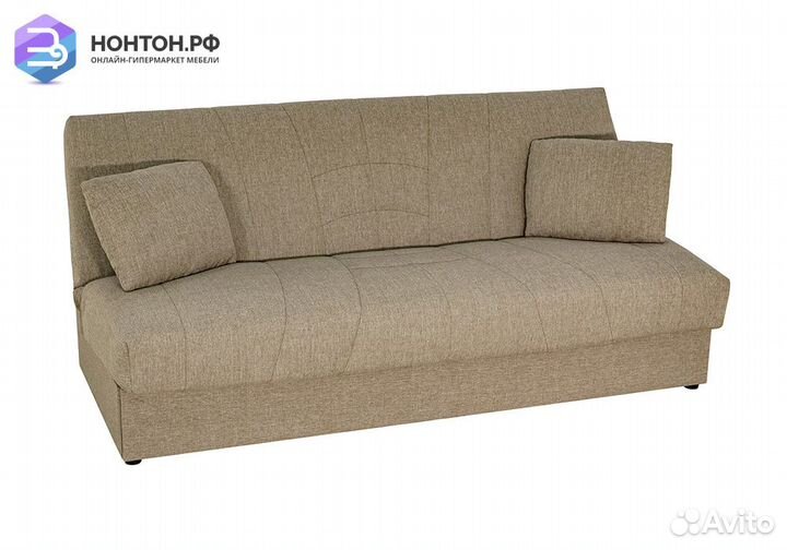 Диван книжка Ручеек темно-бежевый