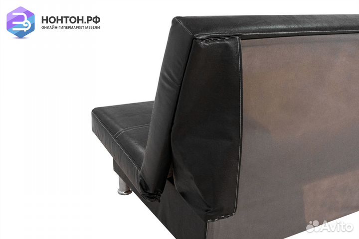 Диван клик-кляк Бомонд черный