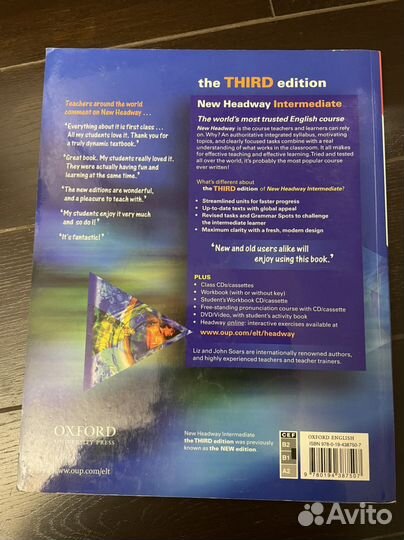 New Headway intermediate, the 3rd edition