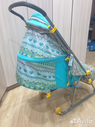 Коляска санки