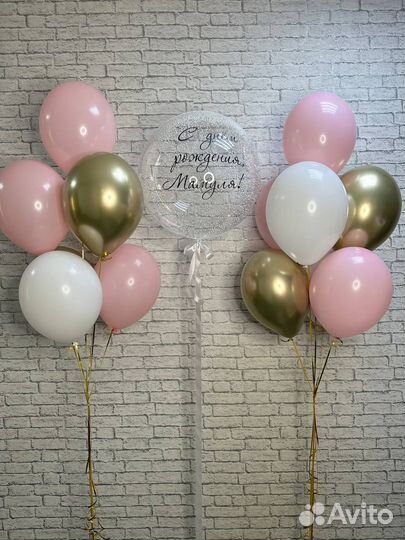 Воздушные шары с гелием/ гелиевые шары
