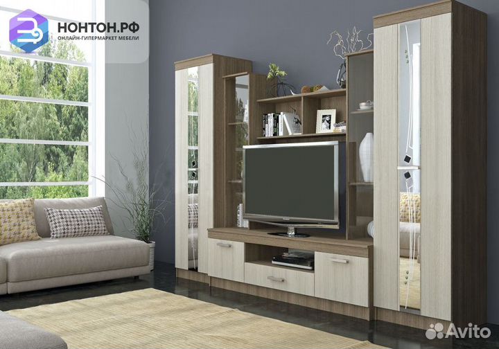 Гостиная Атлантида 2 ясень шимо светлый / ясень ши