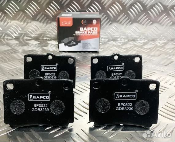 Колодки тормозные дисковые задние Pajero