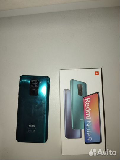 Xiaomi Redmi Note 9, 3/64 ГБ