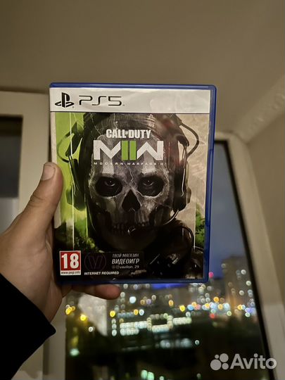 Игра ps5 call of duty mw2 (2022)