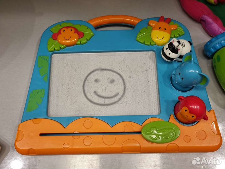 Игрушки пакетом IKEA, fisher price, elc на 1-3 год