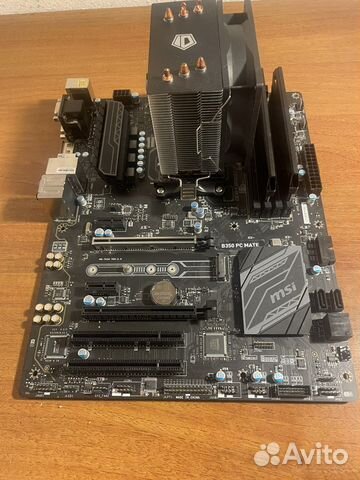 Процессор Ryzen 5 5500 B350 16GB Кулер купить в Перми | Электроника | Авито