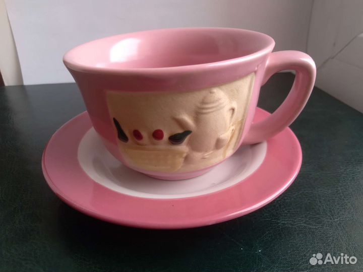 Новая чайная пара для девочки. Керамика