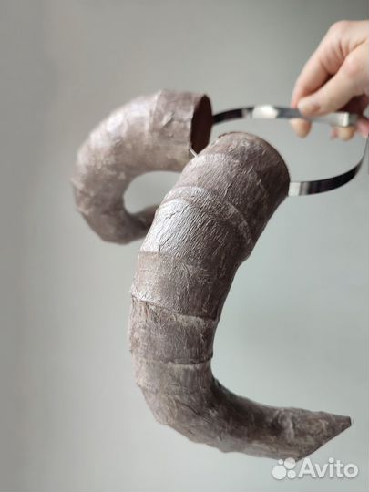 Рога на голову, рога косплей на ободке, рожки