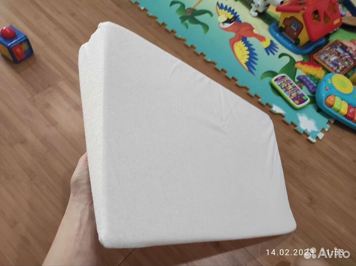 Подушка для новорожденных, от срыгивания, наклон