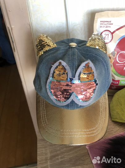 Шапочки и кепки для девочки 3-11 лет