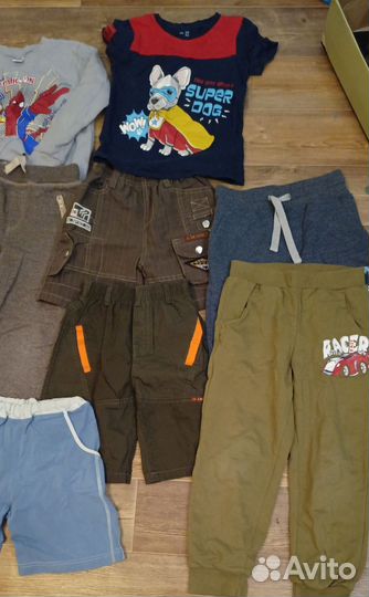 Детские вещи пакетом для мал. размеры от 98