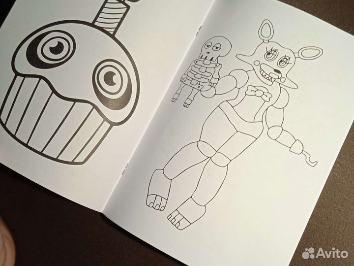 Раскраска Fnaf 9