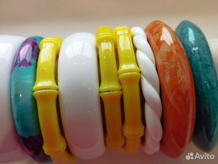 Ретро винтаж стильные браслеты из 80 -х годов