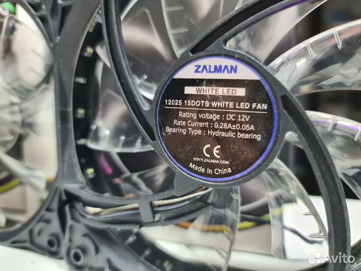 Led Кулер Вентилятор Zalman 120x120mm