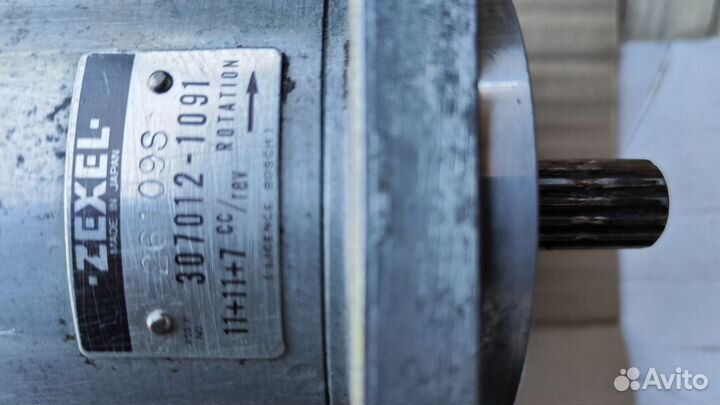 Гидро насос миниэксковатор кубото