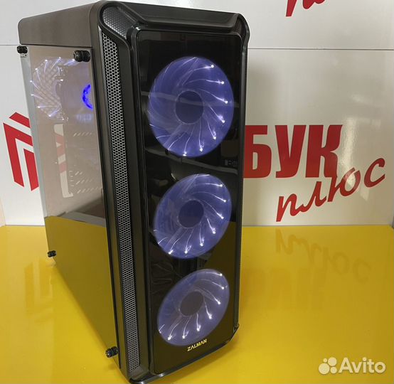 Мощный игровой комп Ryzen 5, 16gb, RX580