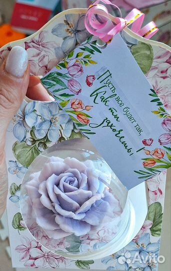 Мыльная роза в куполе