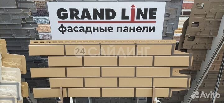 Фасадные панели Grand Line Кирпич Клинкерный 