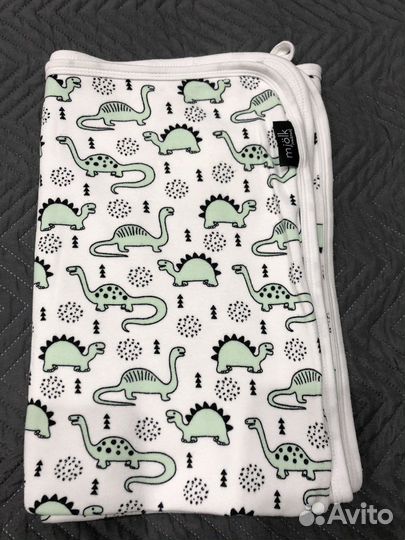 Двусторонний плед Mjolk/одеяло для новорожденных