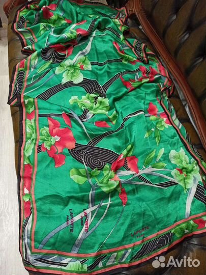 Палантин laporte оригинал шелк италия