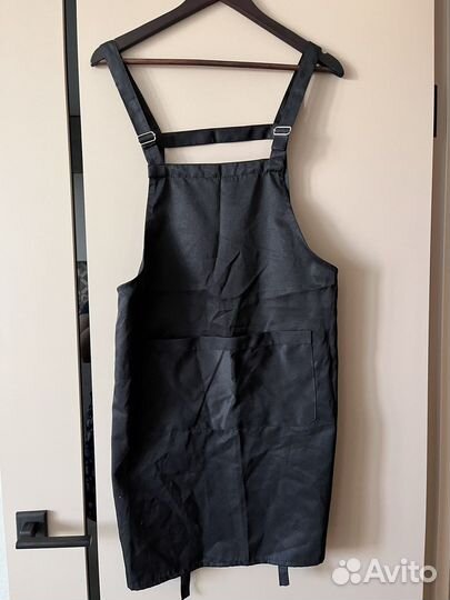 Фартук бариста (бармена) черный