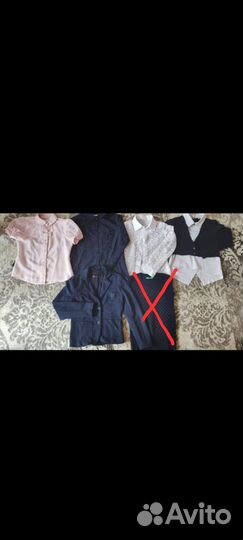 Школьная рубашка, блузка для девочки