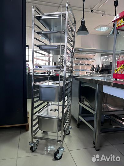 Шпилька-тележка для гастроемкостей