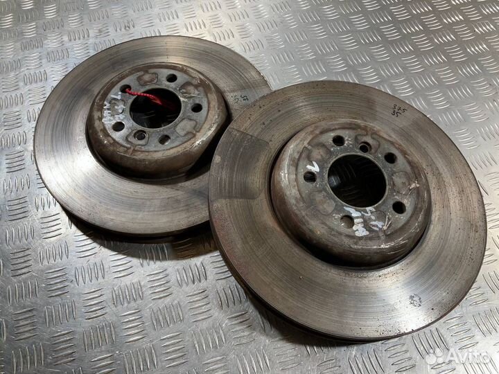 Диски тормозные (комплект) перед. BMW 7 F01/F02