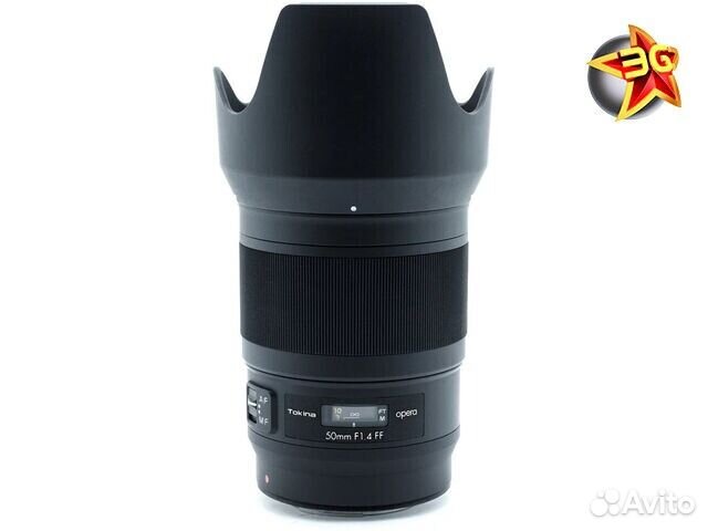 Объектив Tokina Opera 50mm F1.4 FF AF Canon EF