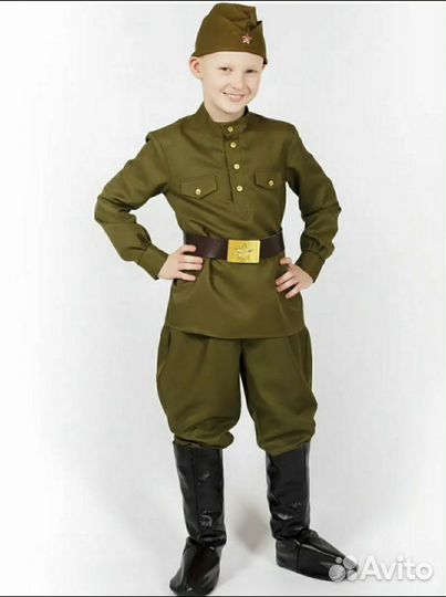Детский военный костюм
