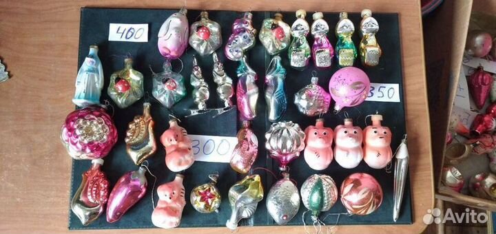 Елочные игрушки СССР