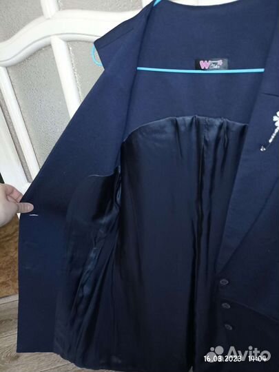 Жилетка для девочки школьная